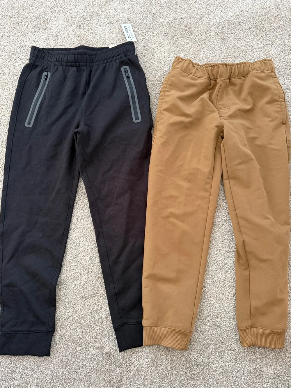 Kids Black and Brown Jogger Pants-OLD NAVY AND BRAND NEW!!!